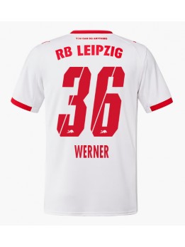 Billige RB Leipzig Timo Werner #36 Hjemmedrakt 2025-26 Kortermet